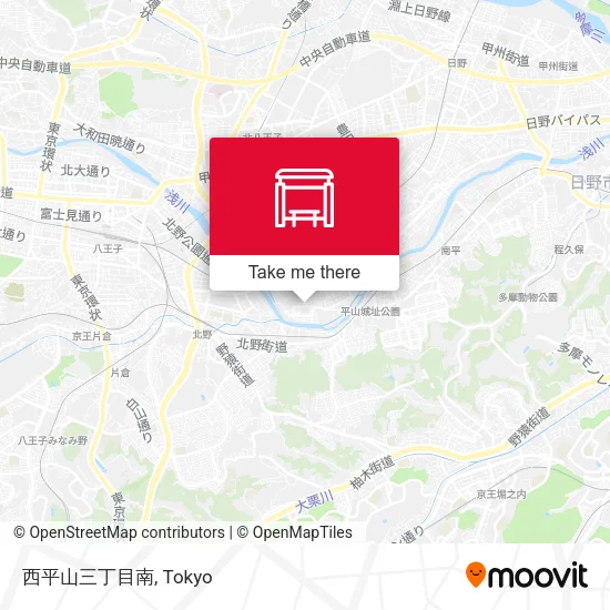 西平山三丁目南 map