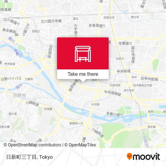 Nisshin-cho 3-chome map