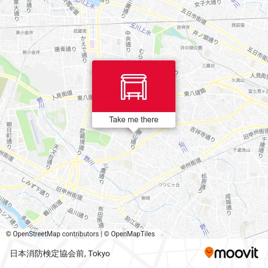 Japan Fire Equipment Inspection Institute map