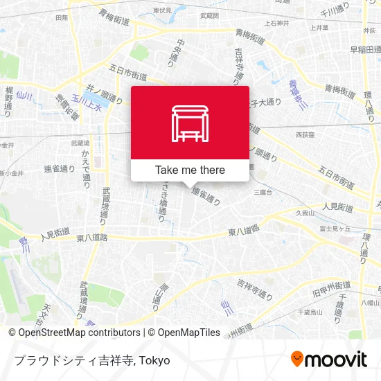 プラウドシティ吉祥寺 map
