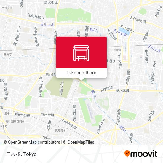 二枚橋 map