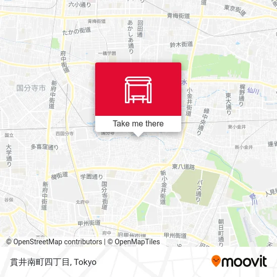 貫井南町四丁目 map