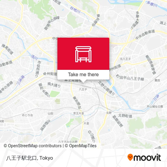 八王子駅北口 map