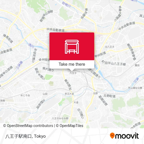 八王子駅南口 map