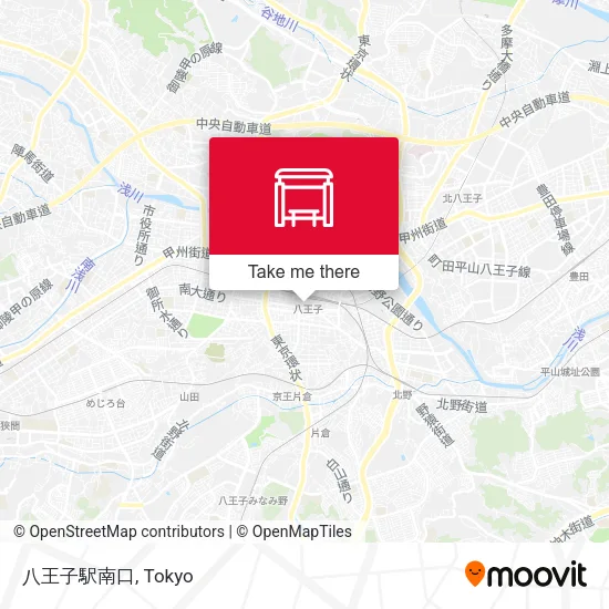 八王子駅南口 map