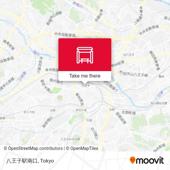 八王子駅南口 map
