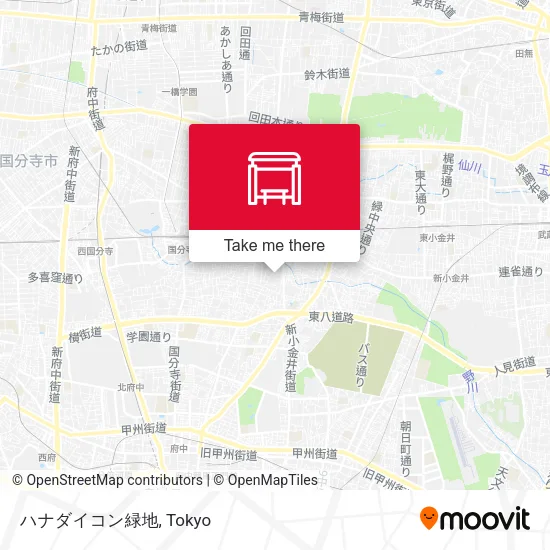 ハナダイコン緑地 map