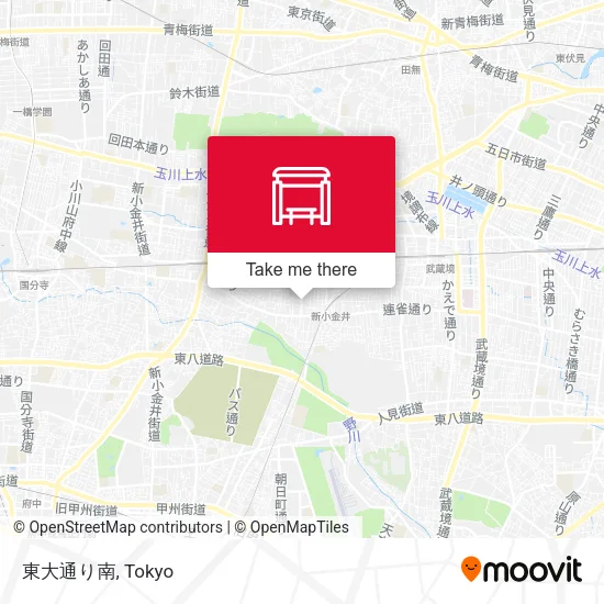 東大通り南 map