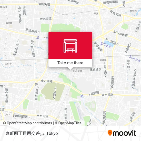 東町四丁目西交差点 map