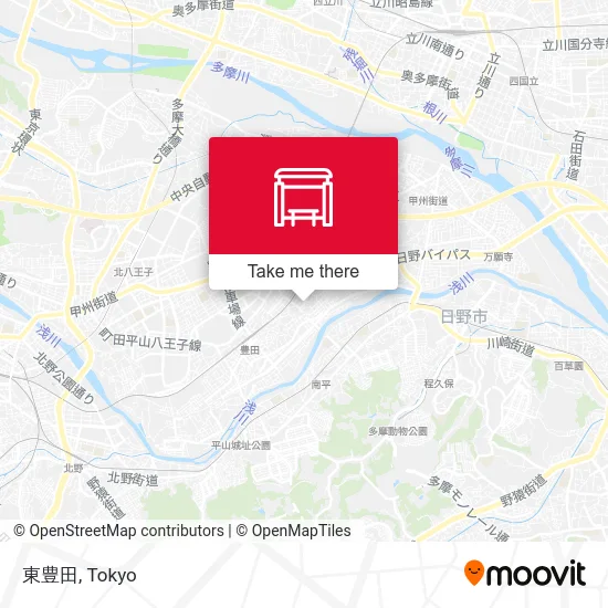 東豊田 map