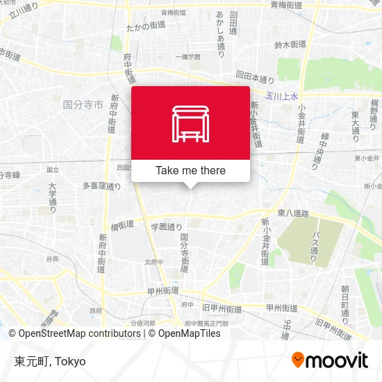 Higashi-Motomachi map