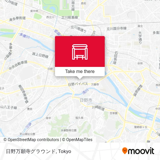 Hino Mangaiji Ground map