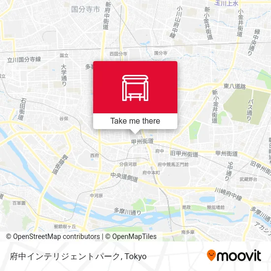 府中インテリジェントパーク map