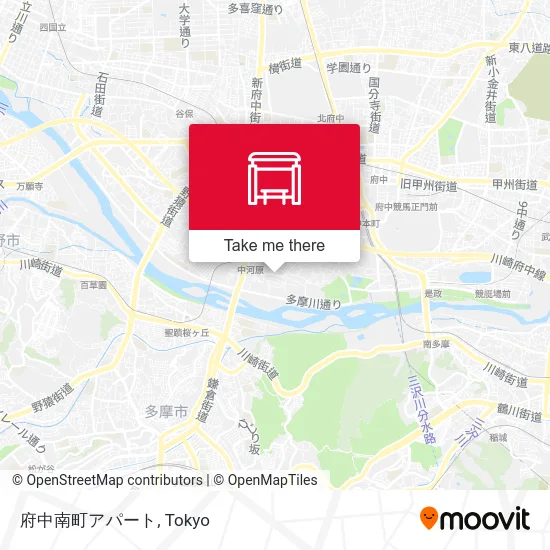Fuchu Minami-cho Apartments map