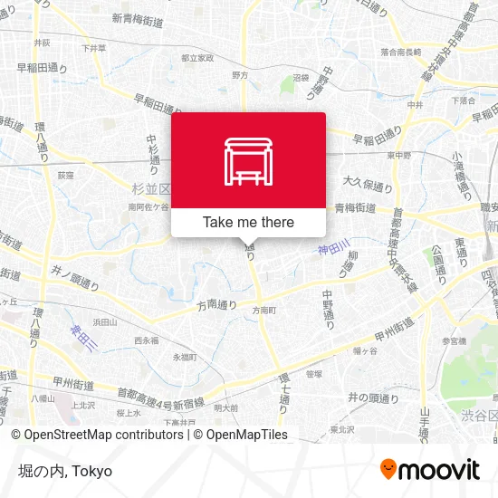 堀の内 map