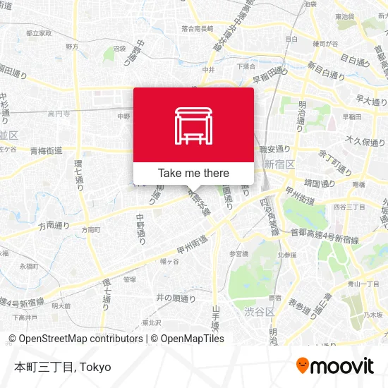 本町三丁目 map