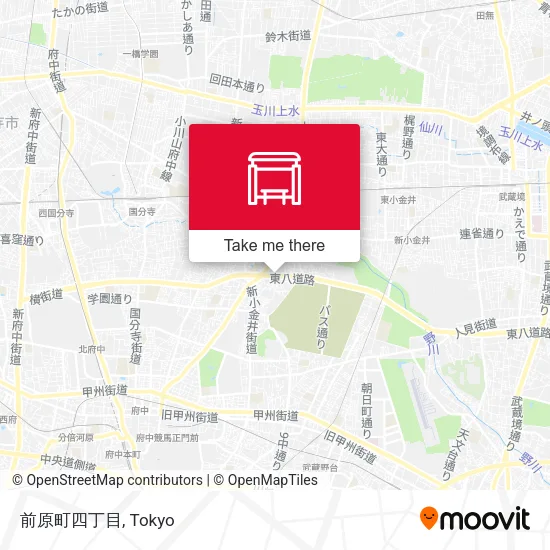 Maebara-cho 4-chome map