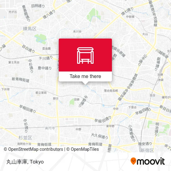 丸山車庫 map