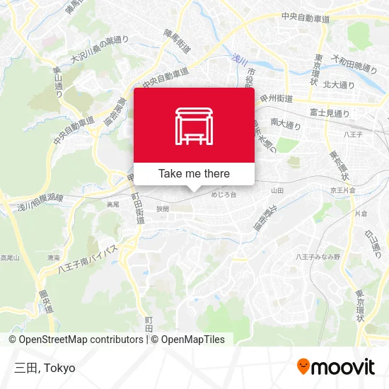 三田 map