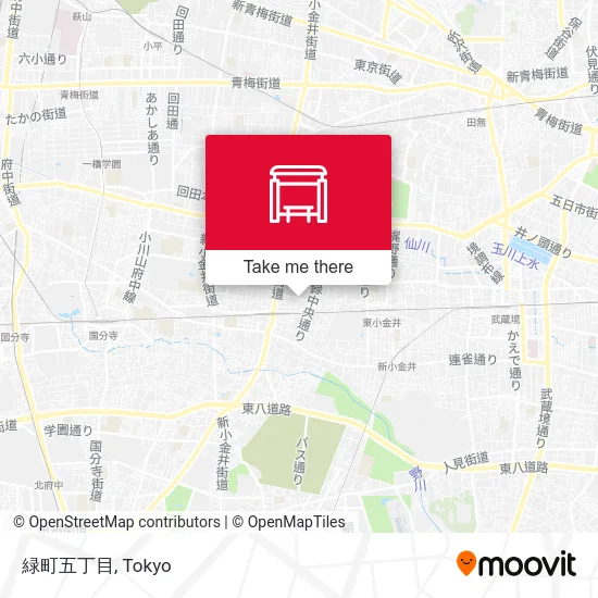緑町五丁目 map