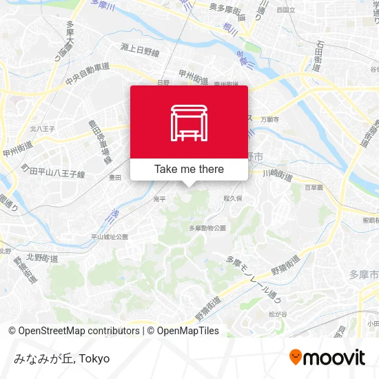みなみが丘 map