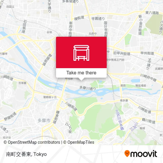 Minami-machi Police Box East map