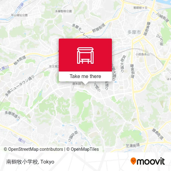 Minami-Tsurumaki Elementary School map