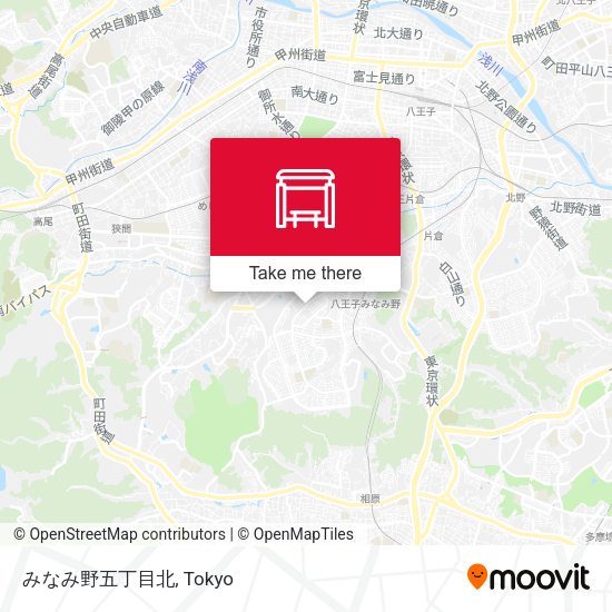 みなみ野五丁目北 map