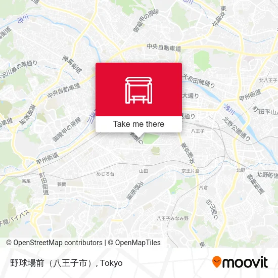 野球場前（八王子市） map