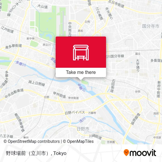 Baseball Field (Tachikawa City) map