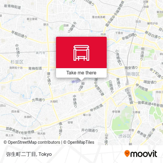 弥生町二丁目 map