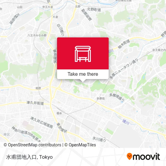 水甫団地入口 map