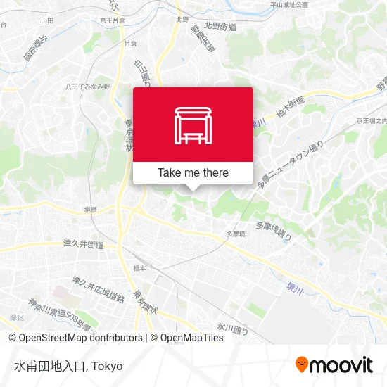 水甫団地入口 map