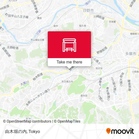 由木堀の内 map