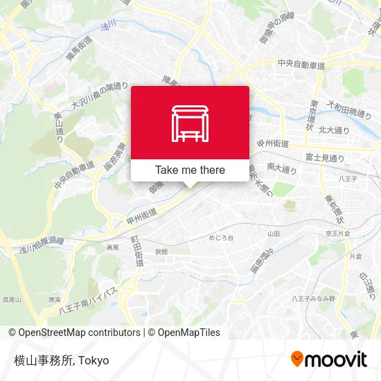 横山事務所 map