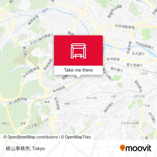 横山事務所 map