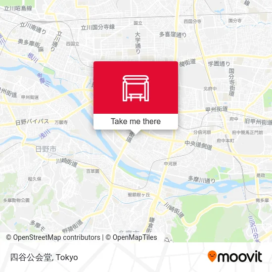四谷公会堂 map