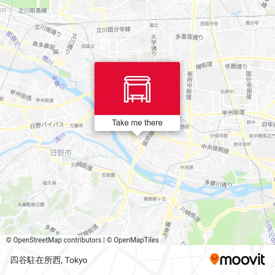 四谷駐在所西 map