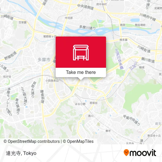 連光寺 map