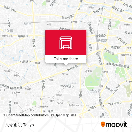 六号通り map