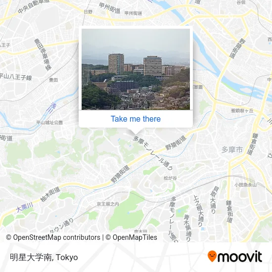 明星大学南 map