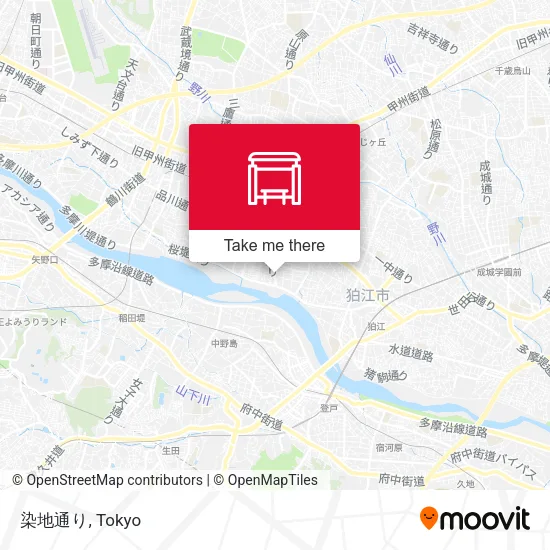 染地通り map