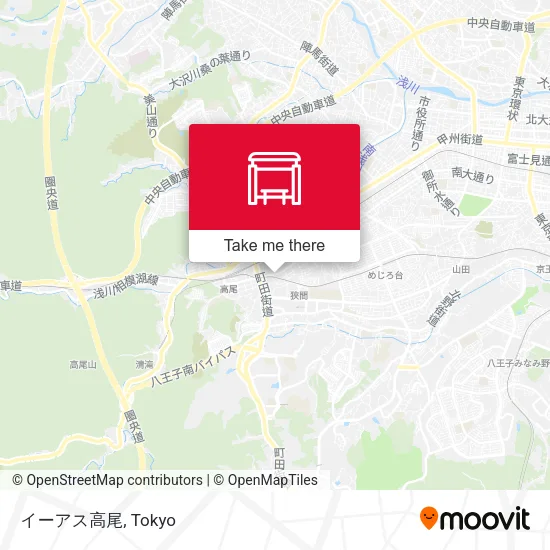 イーアス高尾 map