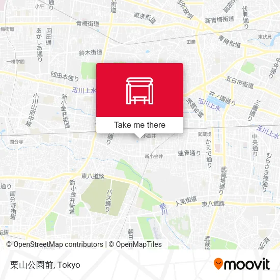 栗山公園前 map