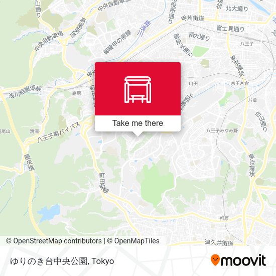 ゆりのき台中央公園 map