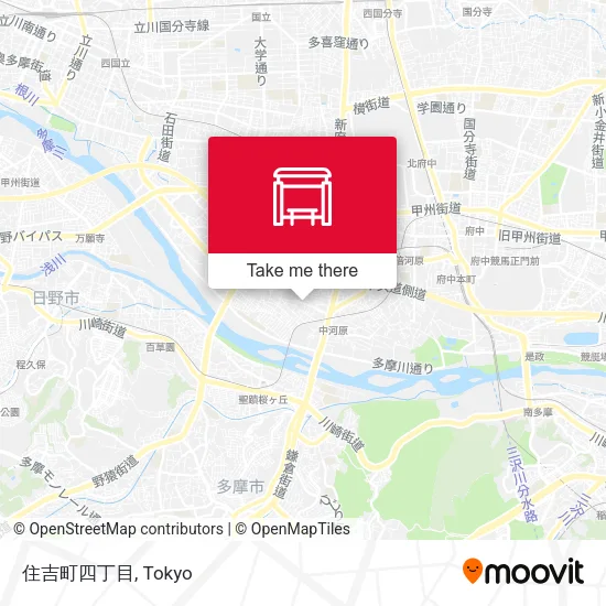 Sumiyoshi-cho 4-chome map