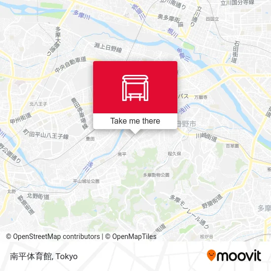 Nanpei Gymnasium map