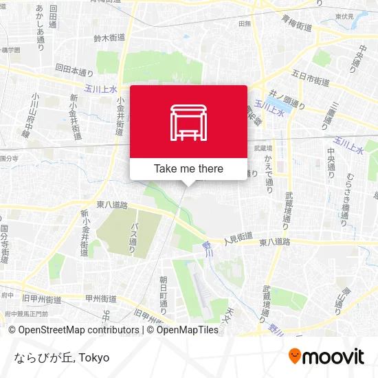 ならびが丘 map
