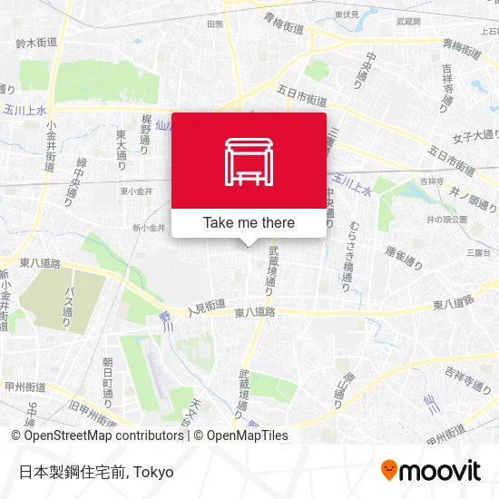 Nihon Seiko Housing Front map