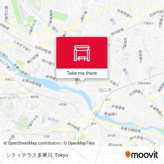 シティテラス多摩川 map